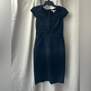 Banana Republic Classic Black Midi Dress